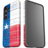 Texas Flag Light Wood Galaxy S24 Plus Impact Case